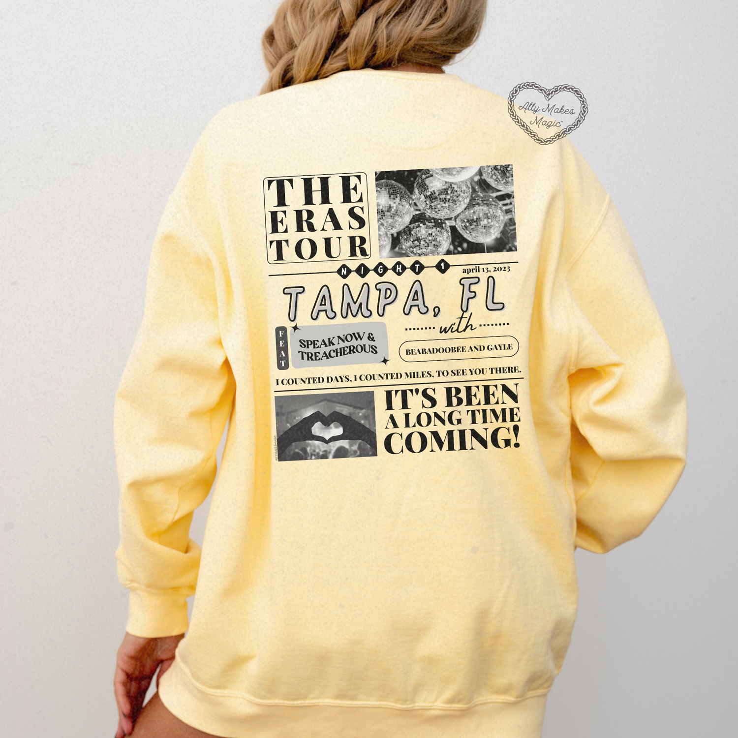 tampa night 1 pullover | comfort colors *custom*