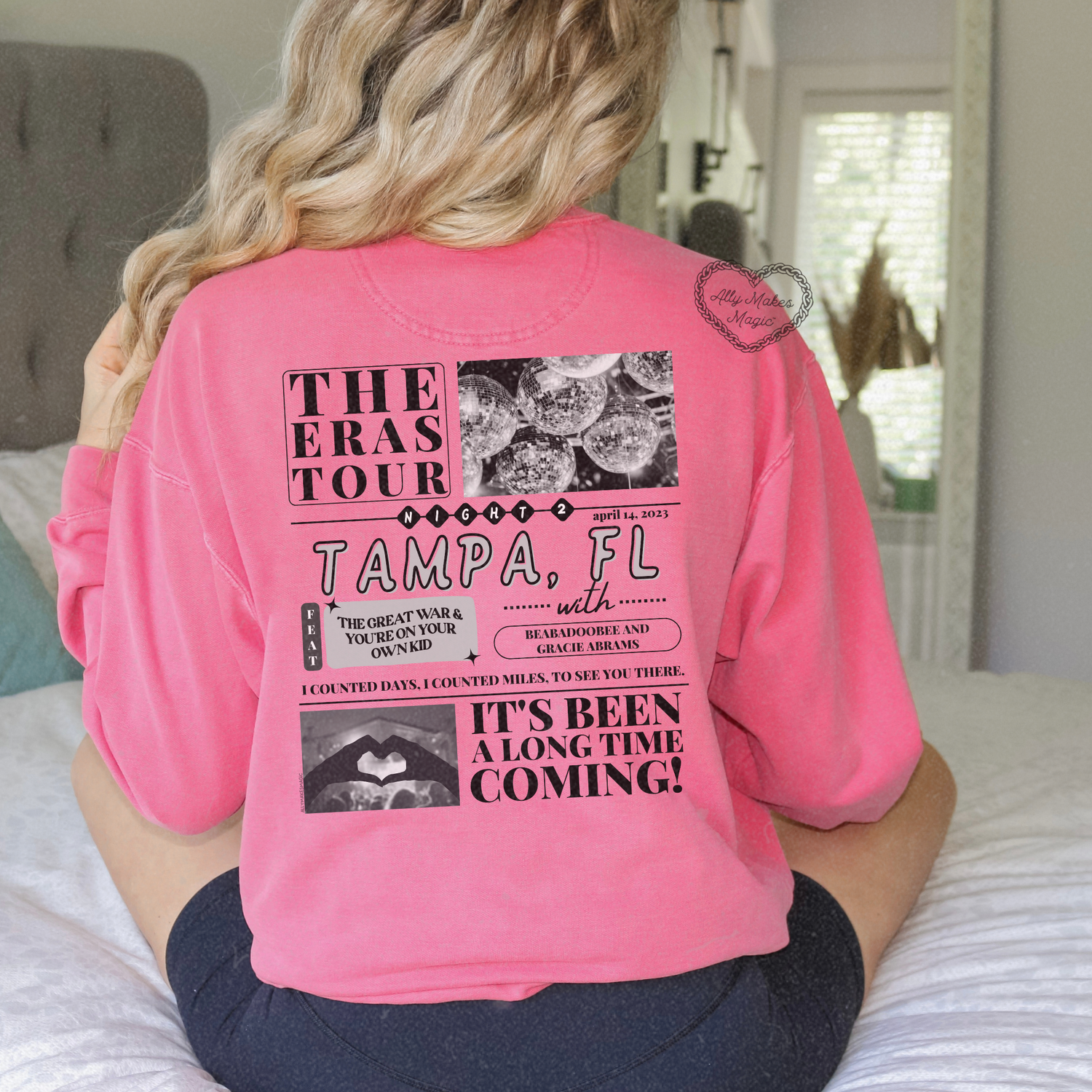 tampa night 2 pullover | comfort colors *custom*