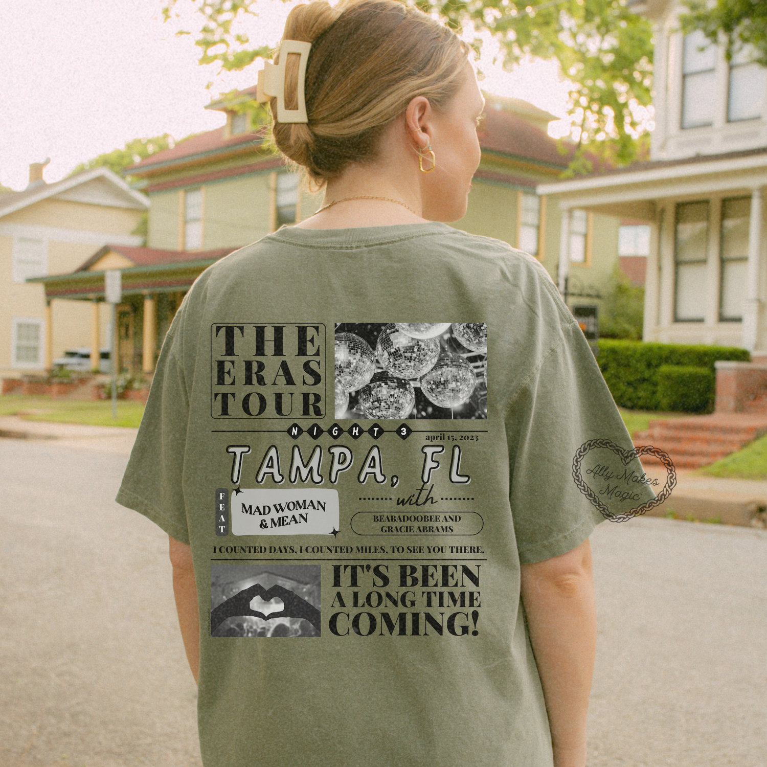tampa night 3 tee | comfort colors *custom*