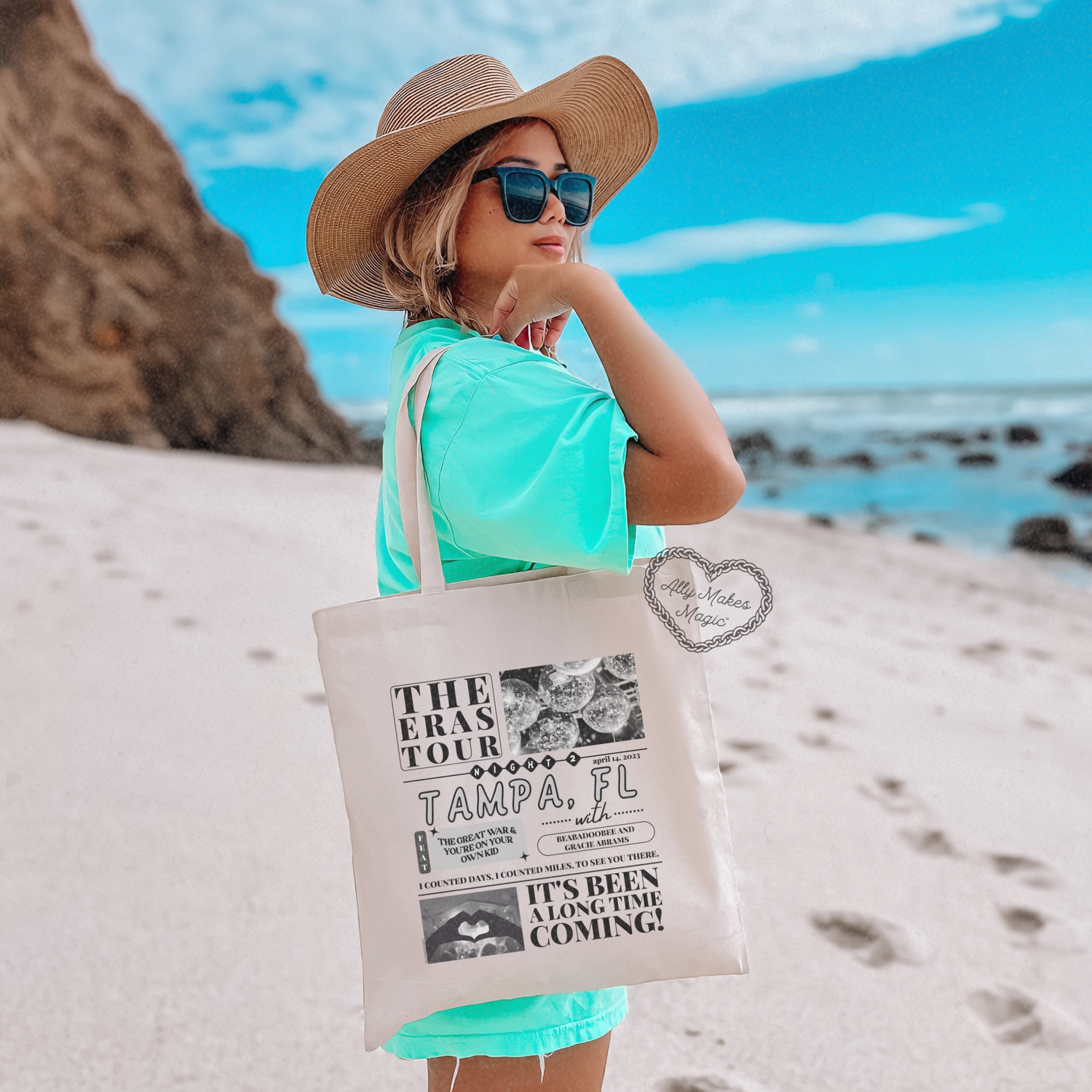 tampa night 2 tote bag *custom*