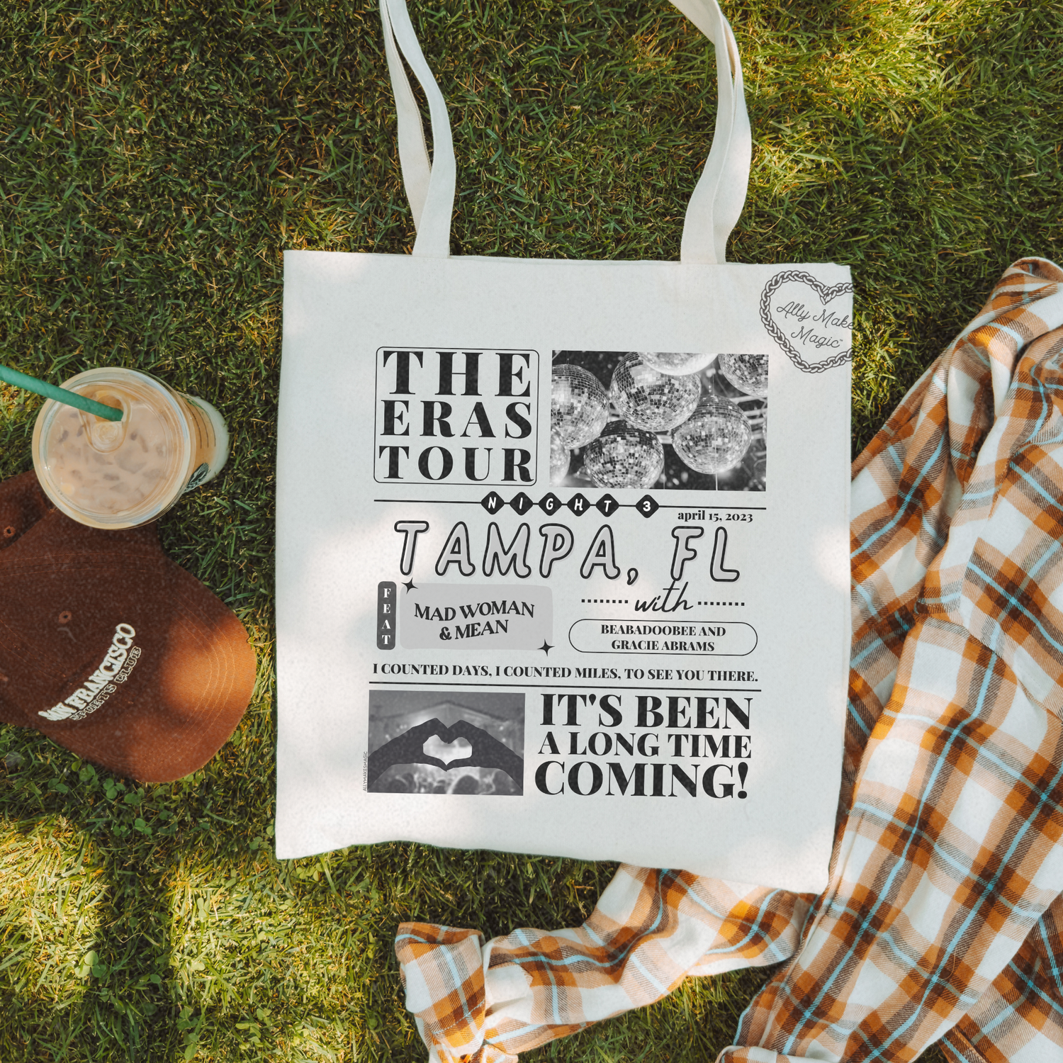 tampa night 3 tote bag *custom*