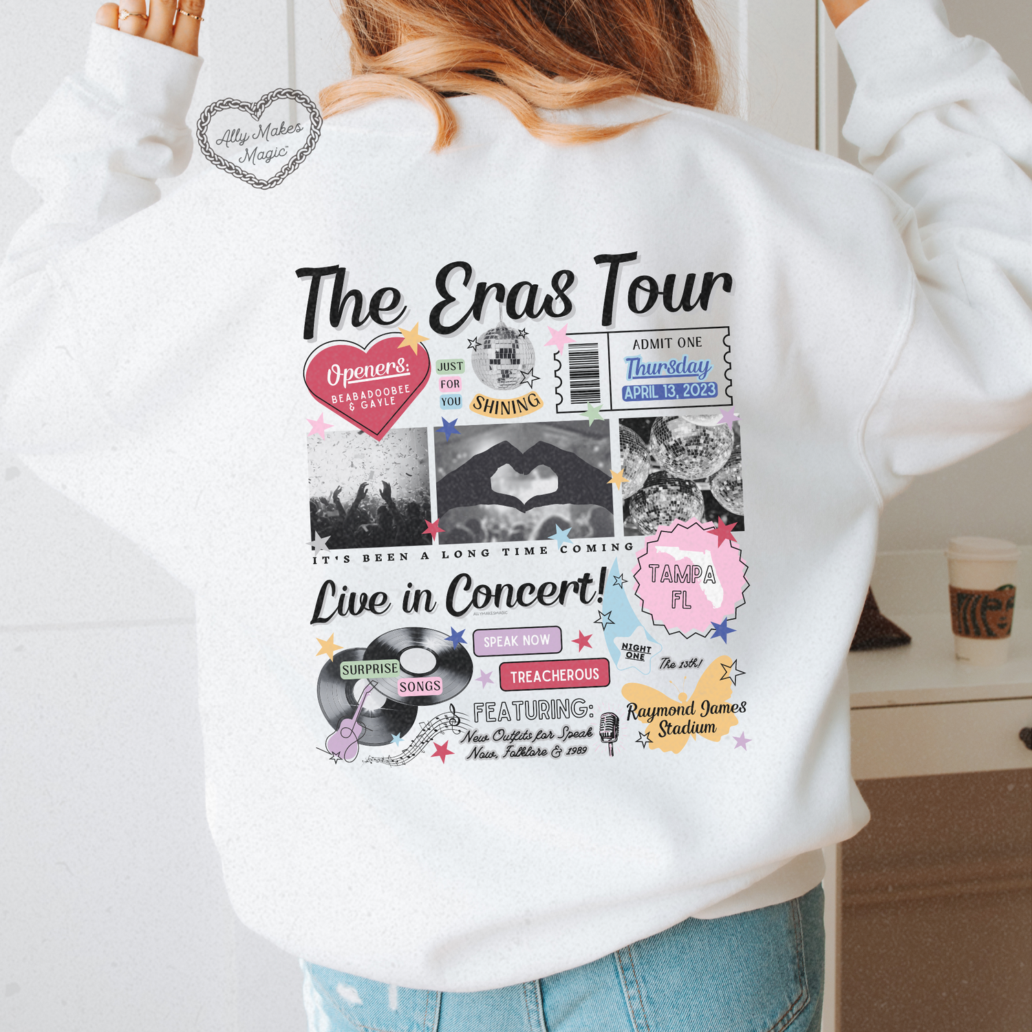 tampa night 1 sweater | gildan *custom*