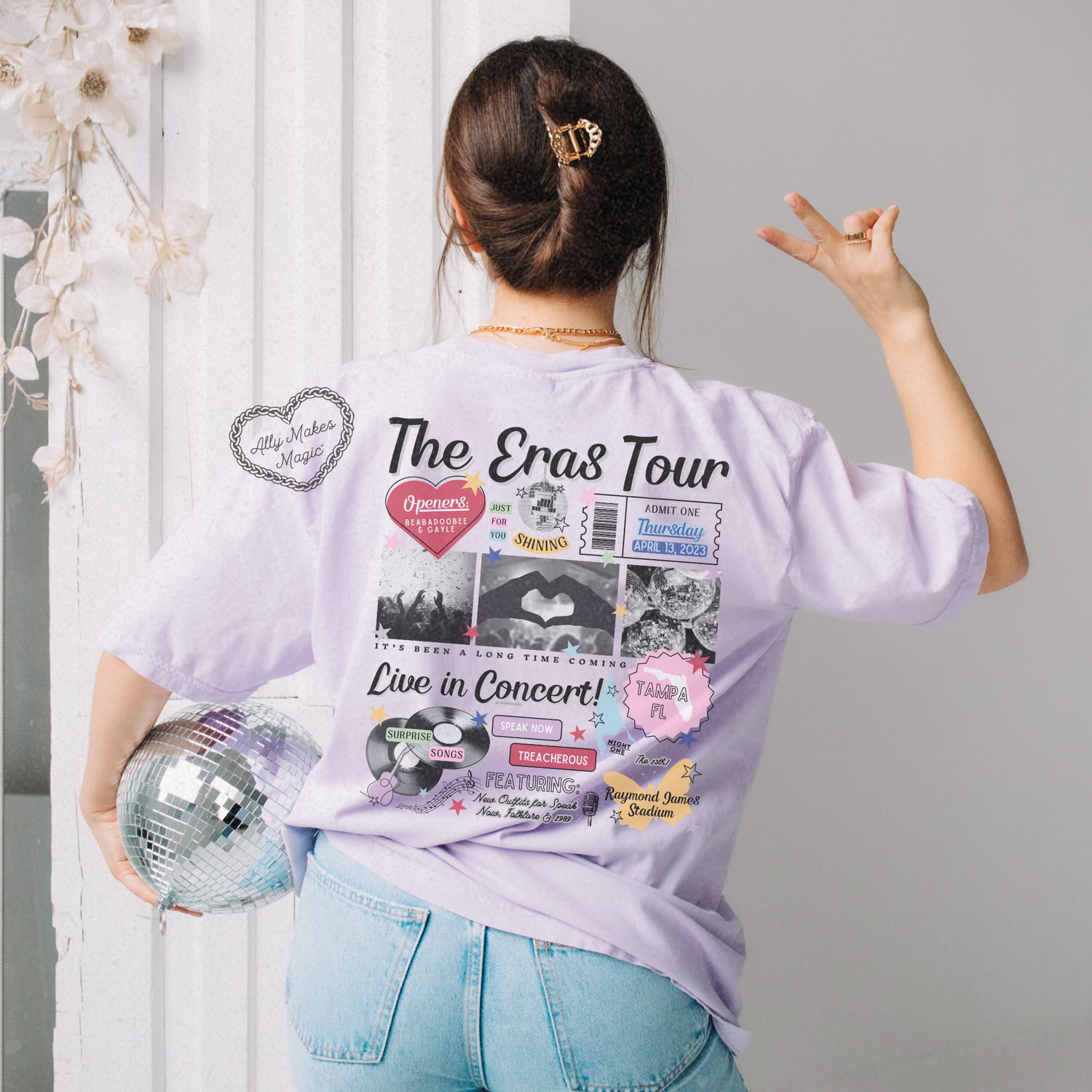 tampa night 1 tee | comfort colors *custom*