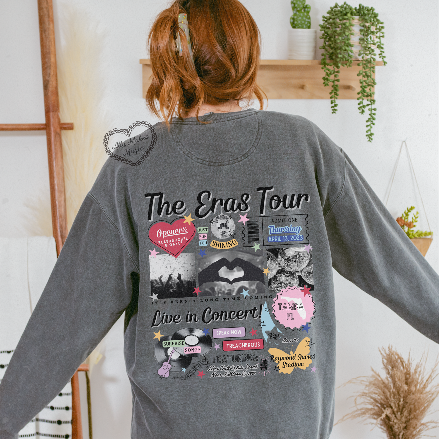 tampa night 1 pullover | comfort colors *custom*