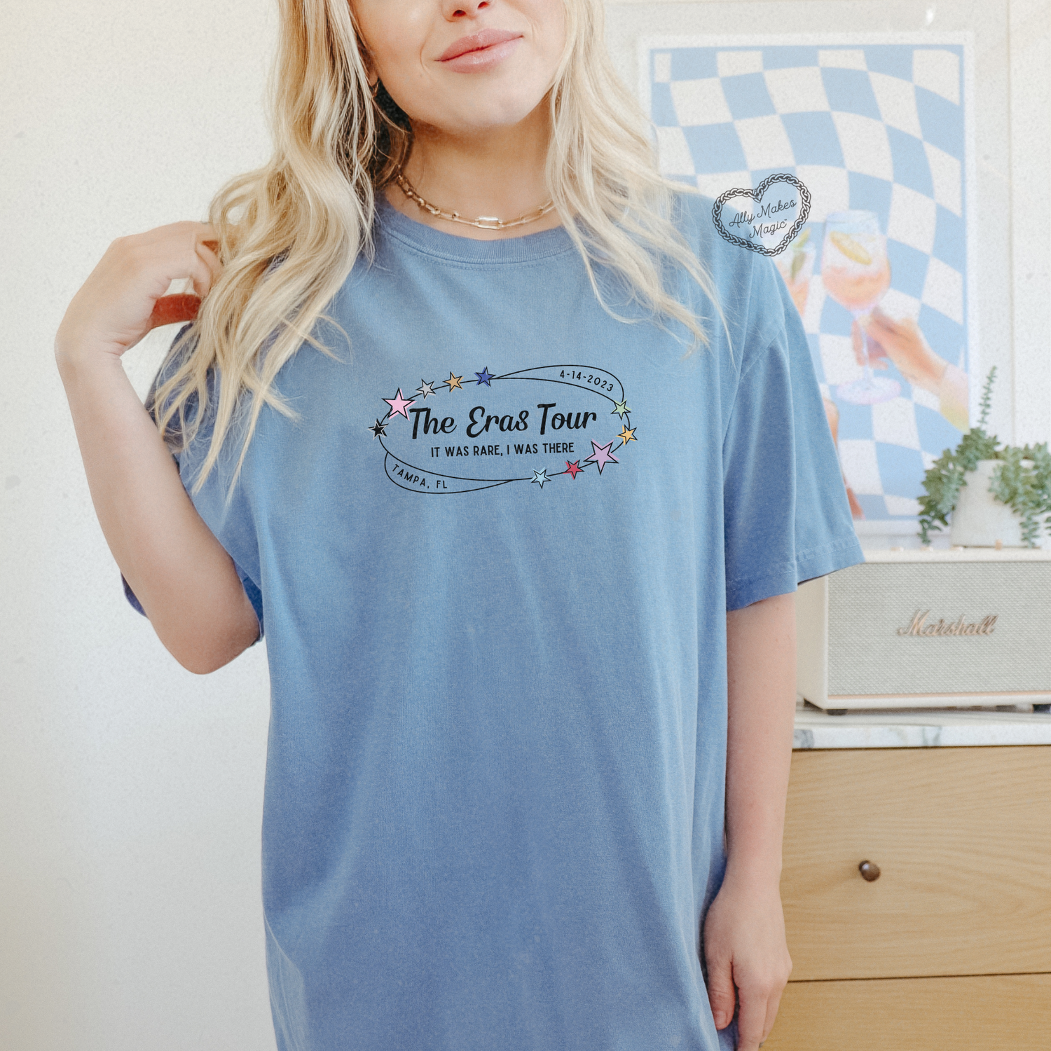 tampa night 2 tee | comfort colors *custom*