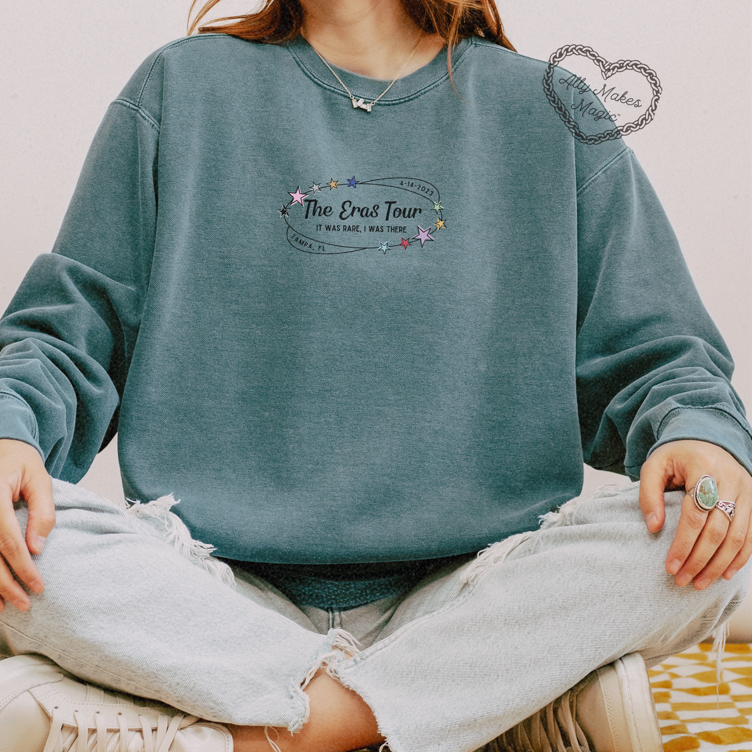 tampa night 2 pullover | comfort colors *custom*