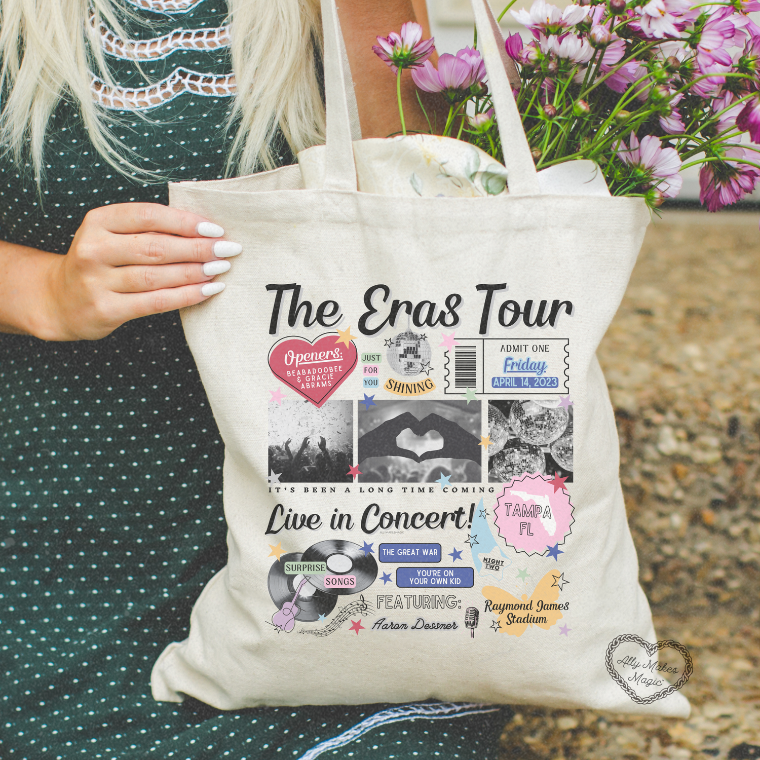 tampa night 2 tote bag *custom*