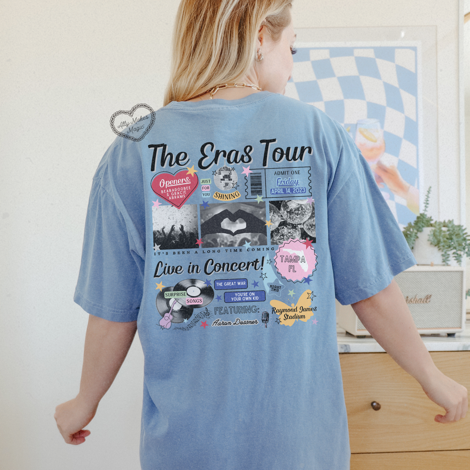 tampa night 2 tee | comfort colors *custom*