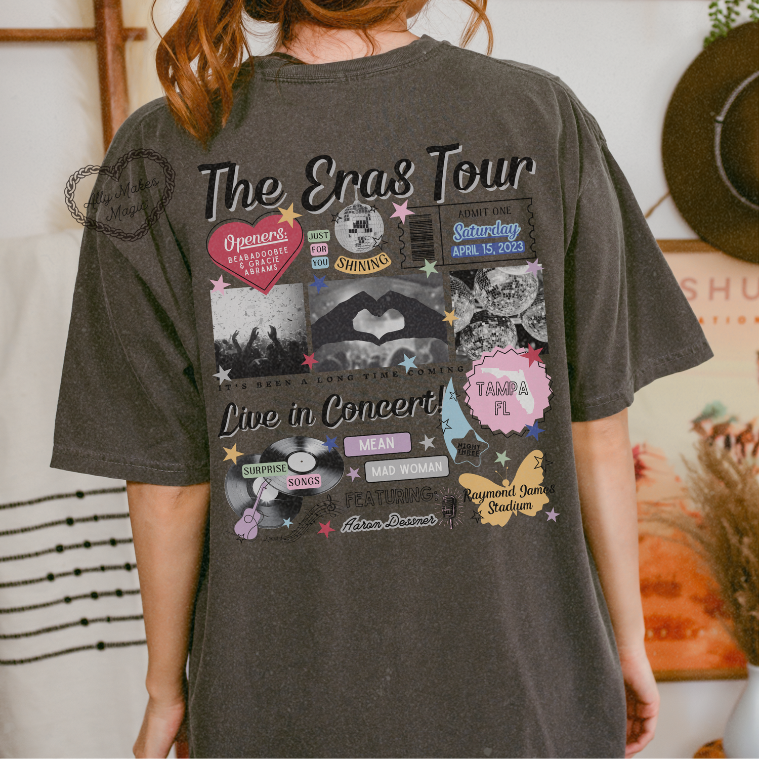tampa night 3 tee | comfort colors *custom*