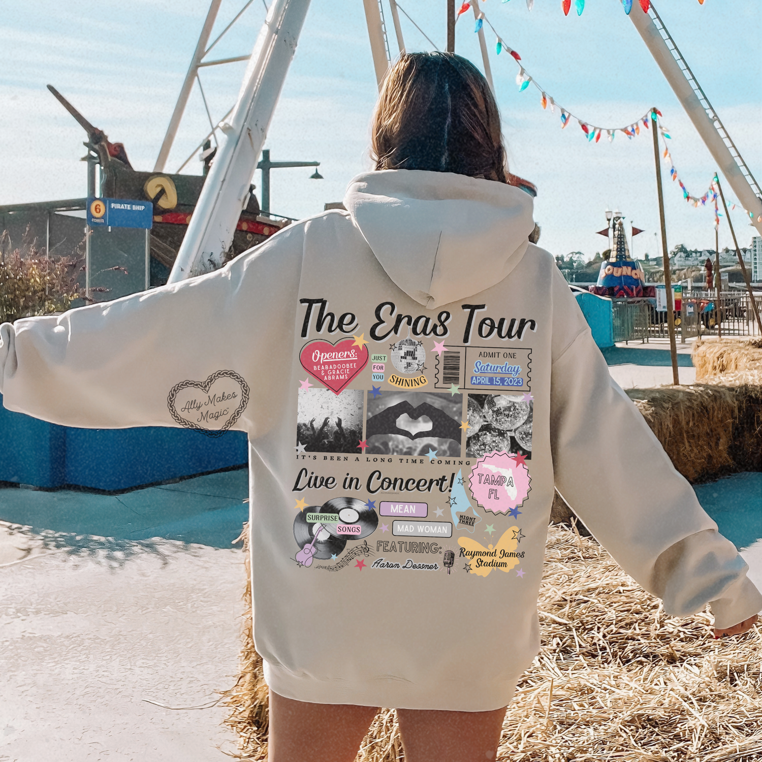 tampa night 3 hoodie *custom*