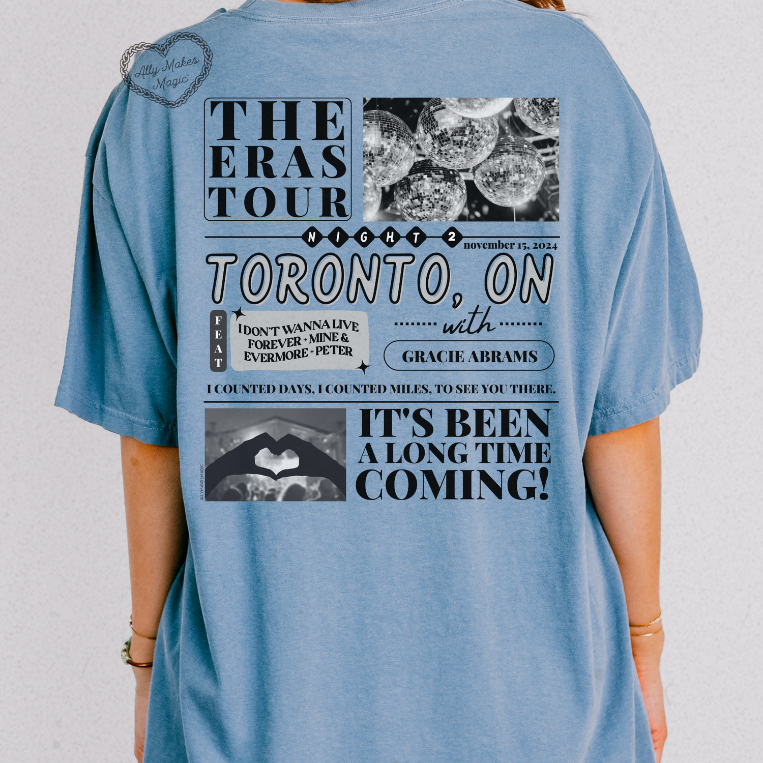 toronto night 2 tee | comfort colors *custom*