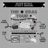 eras tour night sweater | gildan *custom*