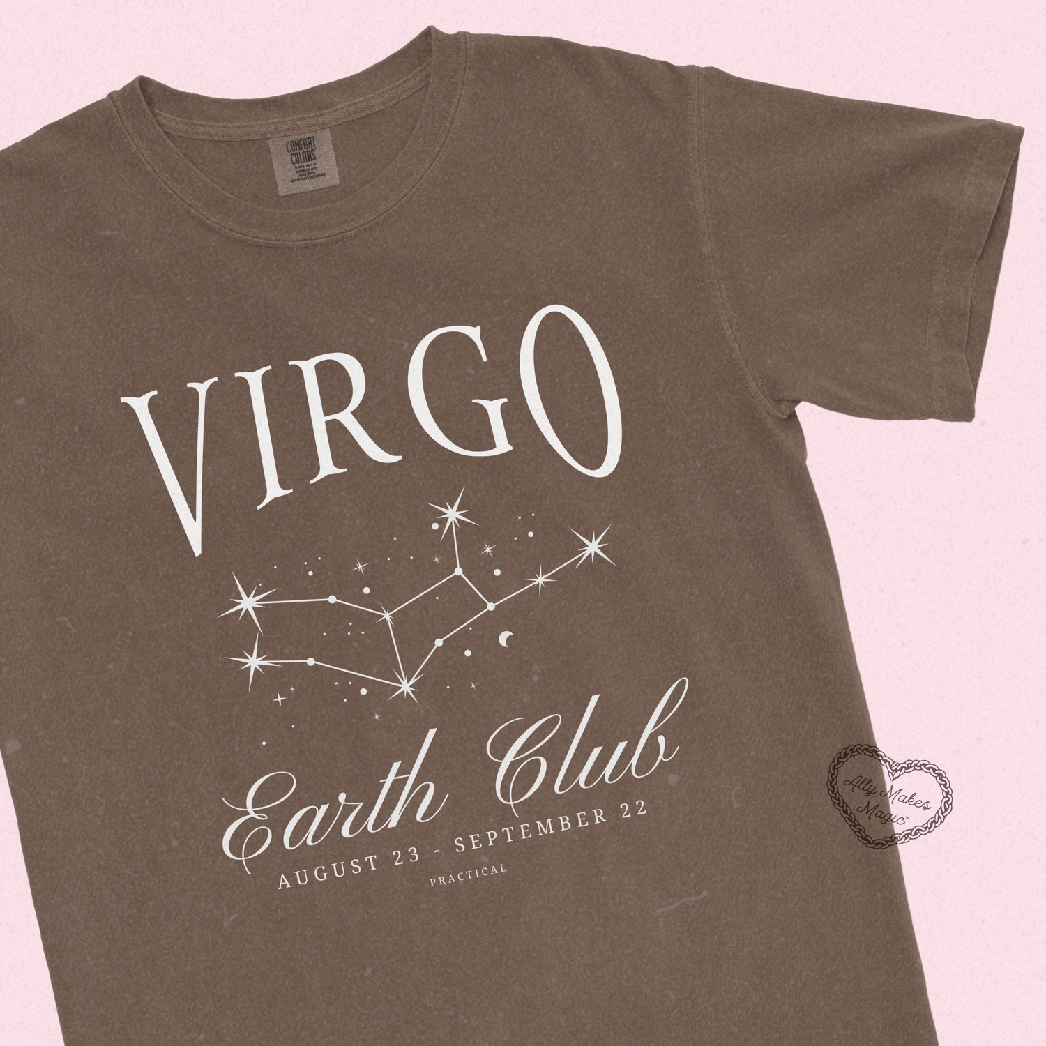 virgo zodiac tee | comfort colors