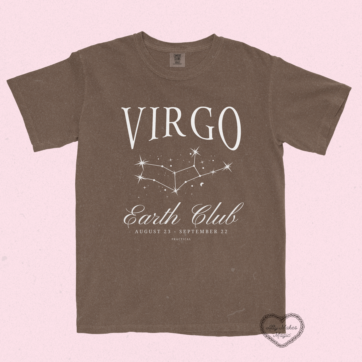 virgo zodiac tee | comfort colors