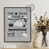 eras tour night poster *custom*