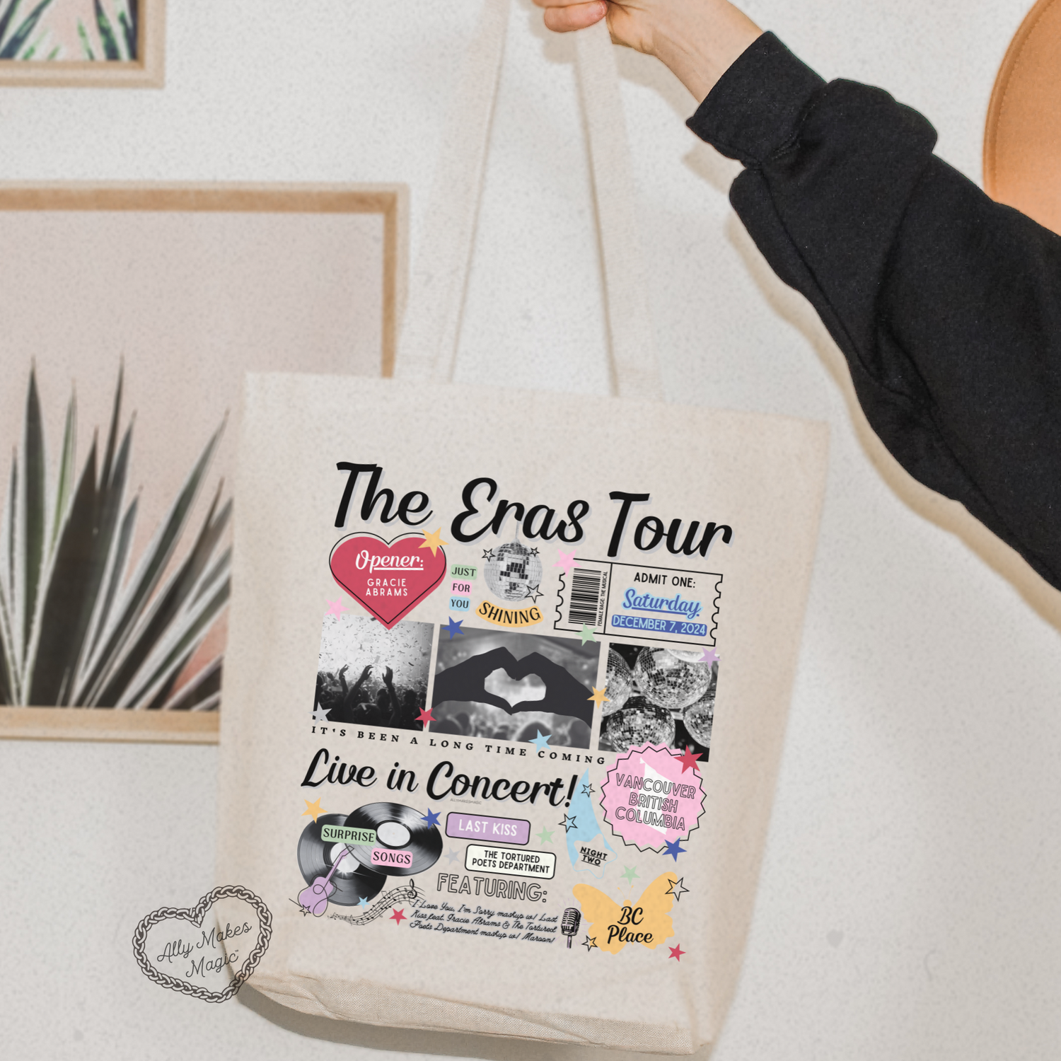 vancouver night 2 tote bag *custom*