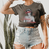 vintage princess d tee | comfort colors