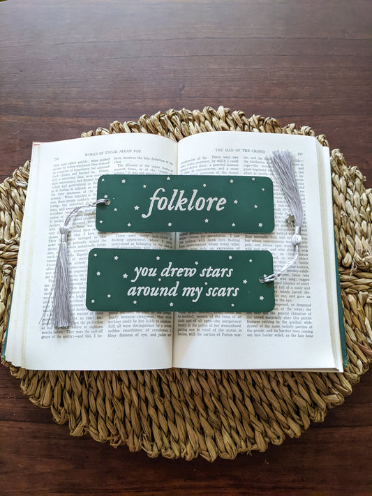 folklore/evermore *seconds* bookmark