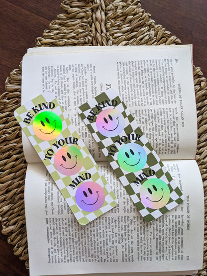 holo smile bookmark