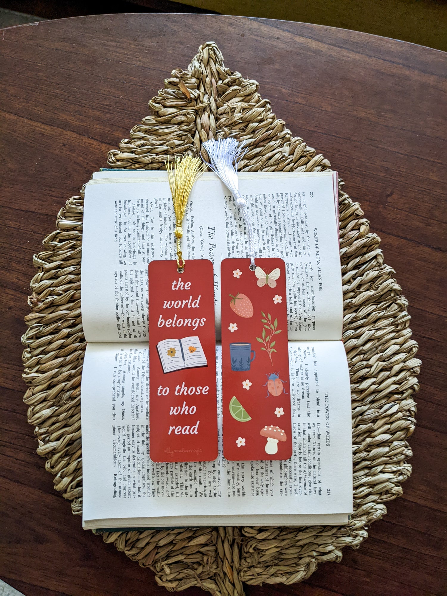 cottagecore bookmark