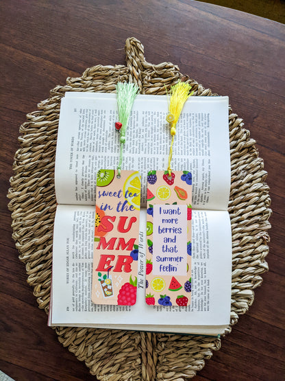 summertime lyric bookmark