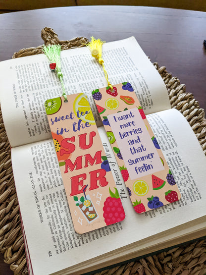 summertime lyric bookmark