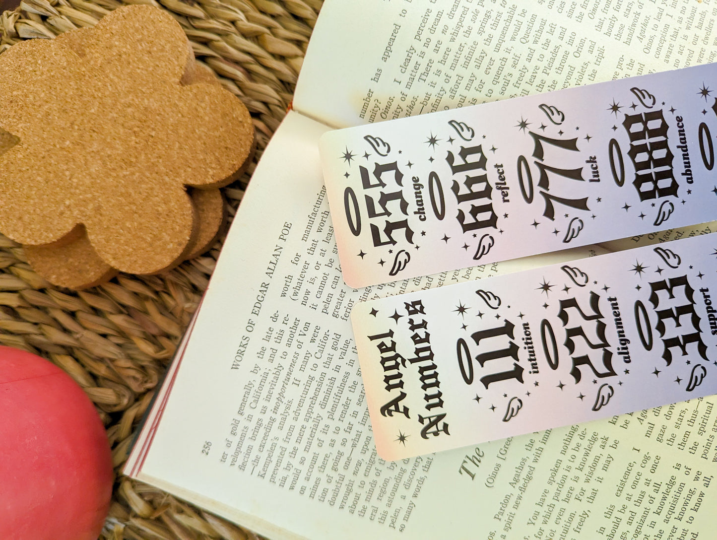 angel numbers bookmark