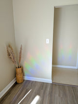 lazy daisy suncatcher sticker