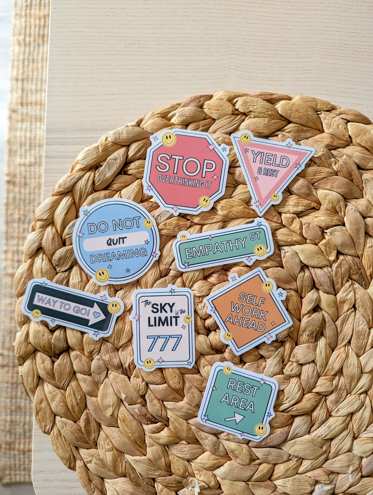yield and rest sticker